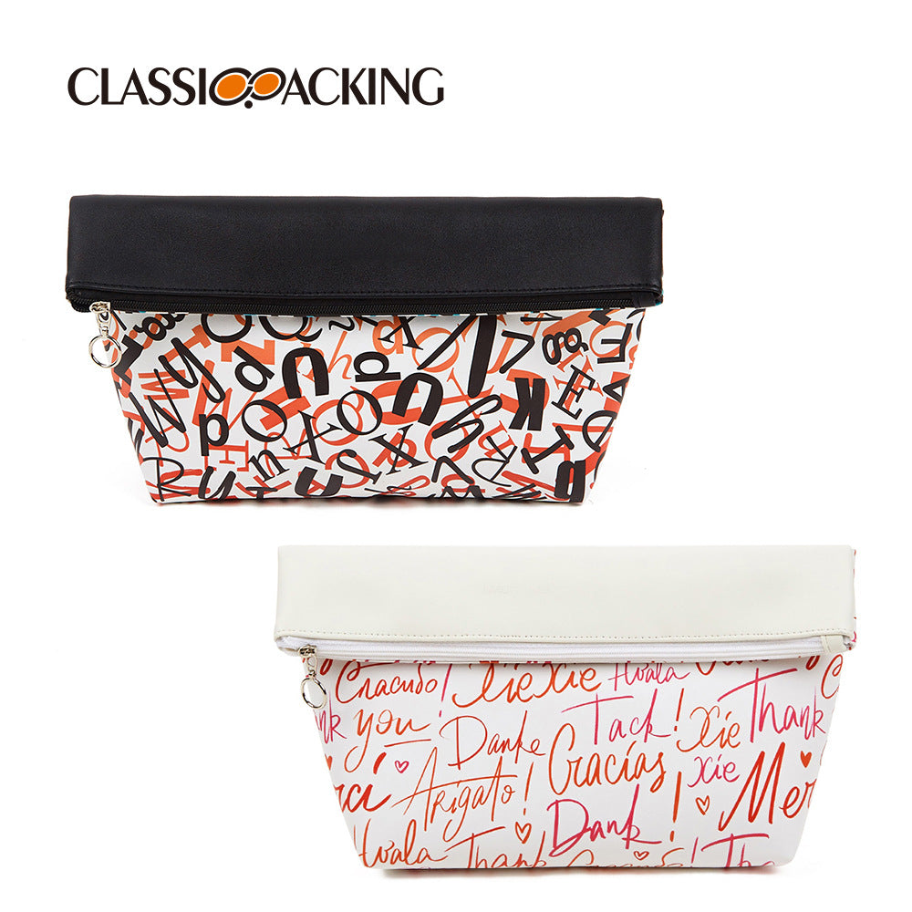 Wholesale Large Capacity Portable Cosmetic Bag